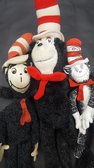 Seuss Cat in the Hat Dolls, Plush, figures