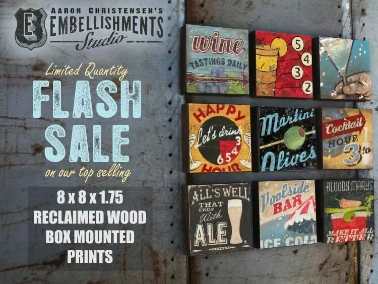 Aaron Christensen's Art Flash Sale