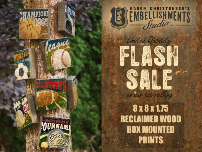 Flash sale of Aaron Christensen's Art