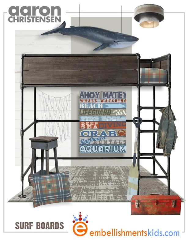 Seaside Boys Room