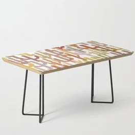 Southwest Roam Wild & Free Coffee Table