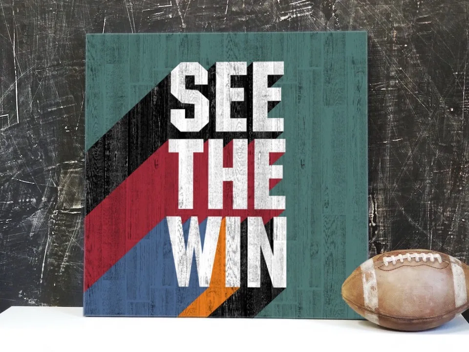Sports Motivational Poster from EmbellishmentsStudio.com