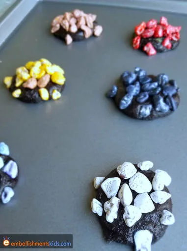 Chocolate Chip Meteor Cookie Recipes for a space party