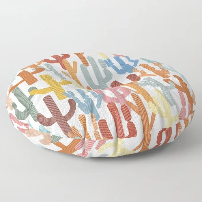 Southwest Cactus Pillow Roam Wild & Free