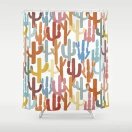 Southwest Shower Curtain Roam Wild and Free