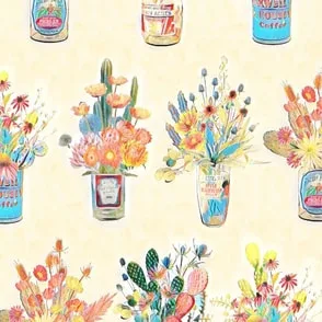 Southwest Fabric and Wallpaper Roam Wild and Free by Aaron Christensen