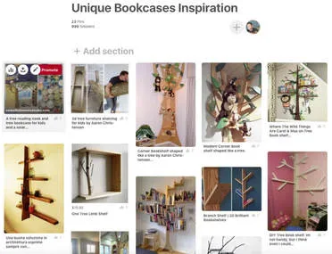Children's tree shaped book case inspiration by Aaron Christensen
